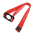 Benutzerdefinierte Bier Wasserflasche Getränkehalter Polyester Sublimation Druck Lanyards